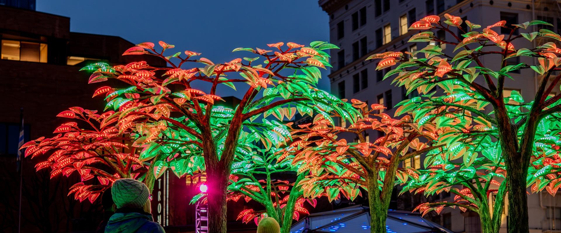 botanical decor lighting