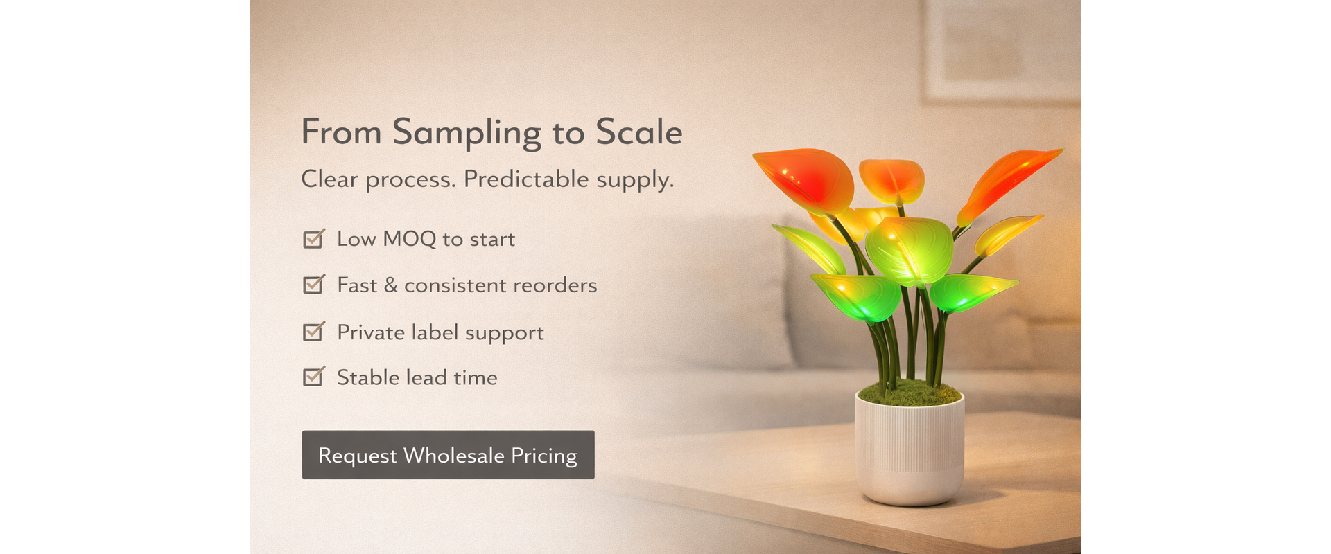 digital led plant light