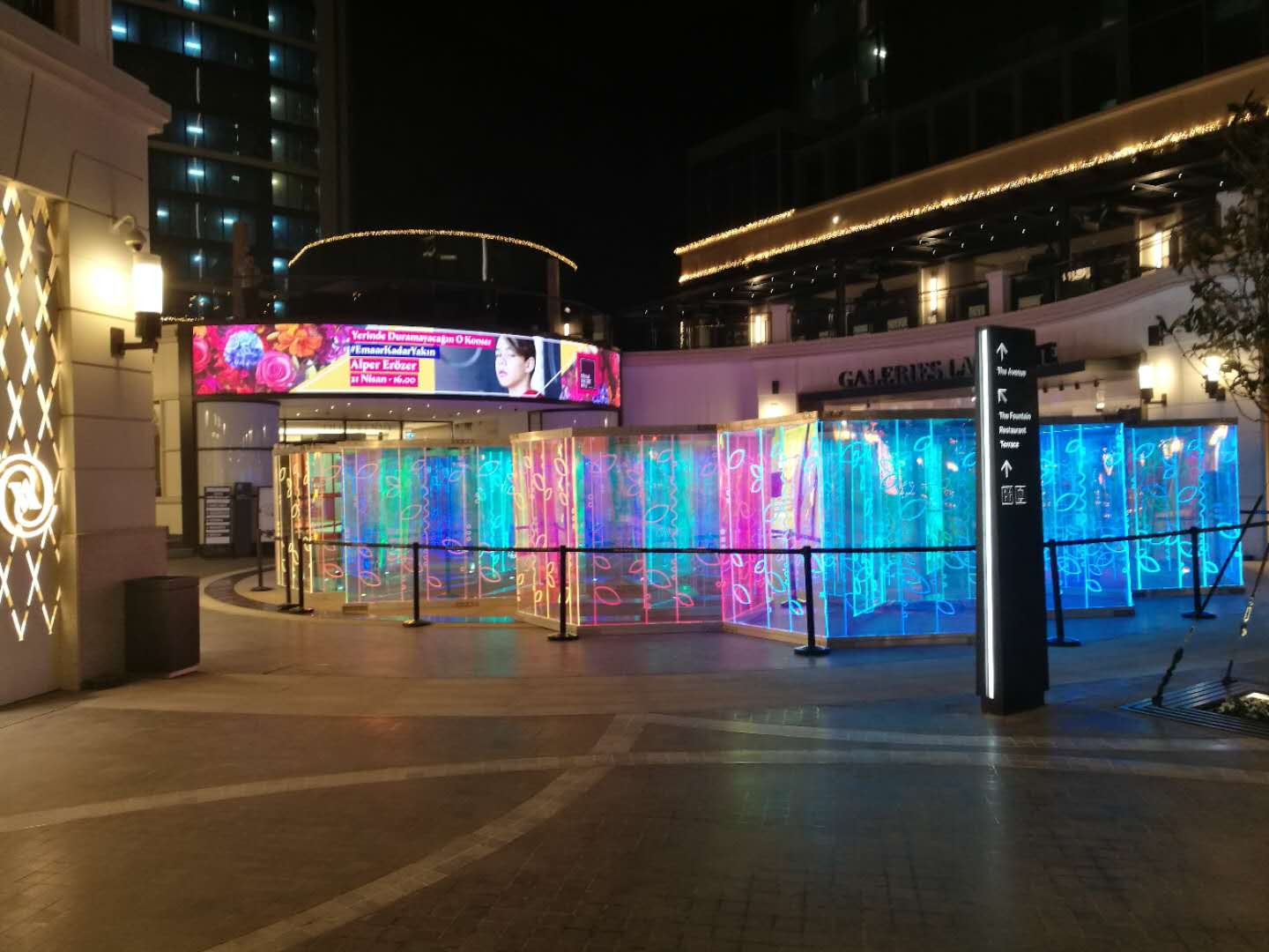 Brilliant Outdoor LED Light Maze Project Delivered in Spain