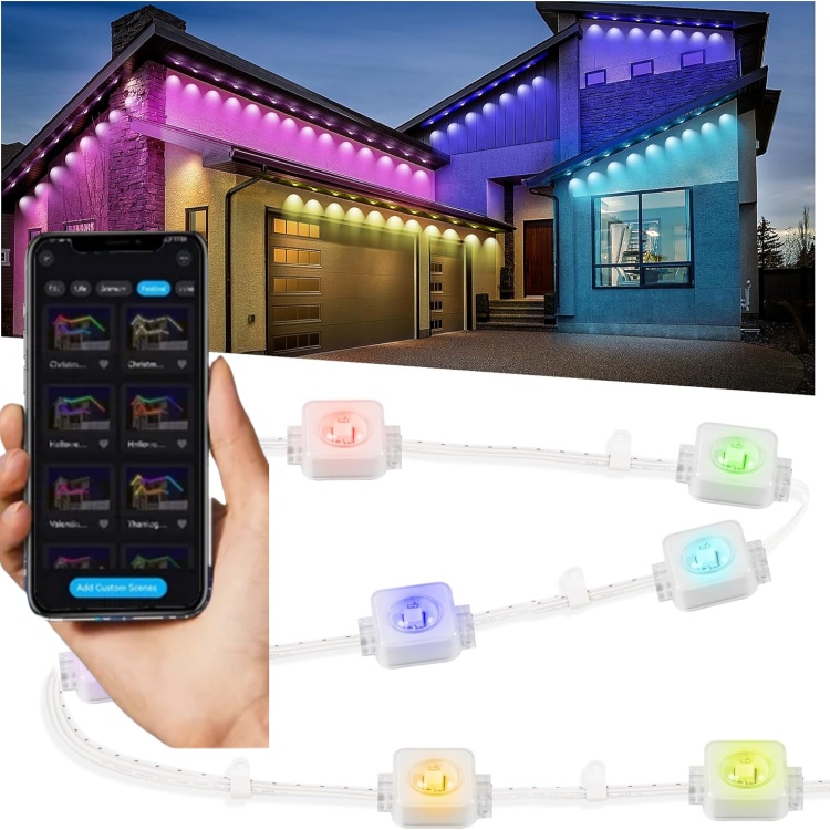 50FT/100FT/150FT/200FT LED Permanent light set