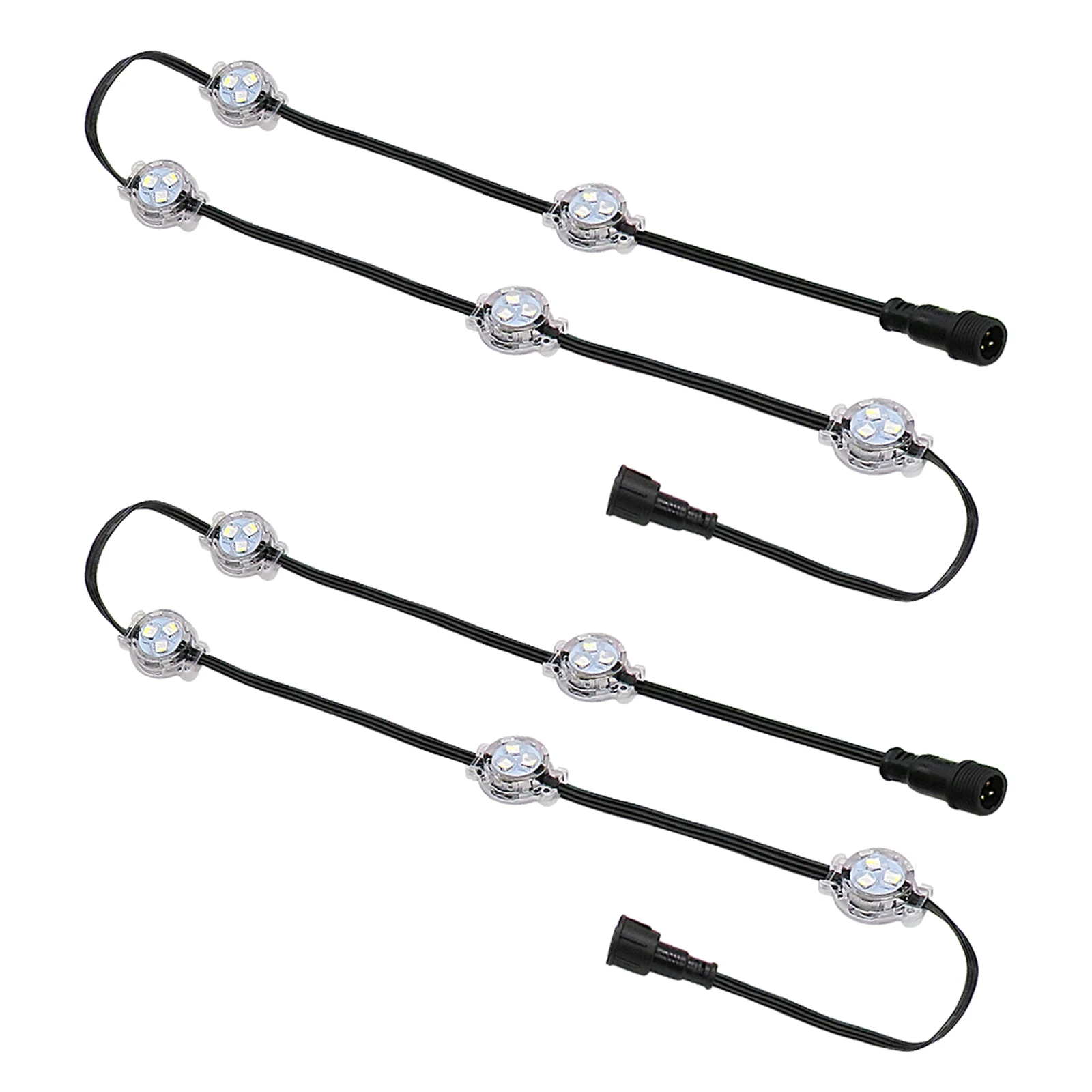 Gemstone 30mm UCS2904 RGBW WIFI APP Voice Control Track Christmas LED Point Light