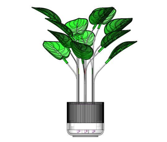 Smart Biophilic Ambient Lamp – Full-Color APP-Controlled Light for Modern Interiors