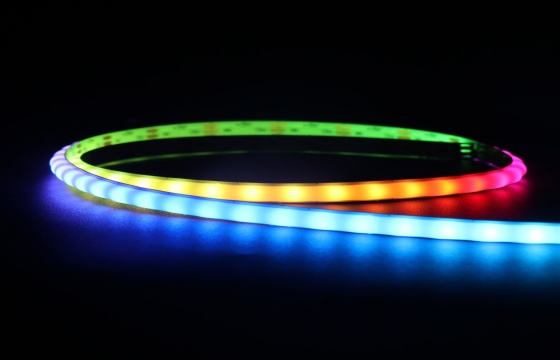 COB Magic Full Color 5mm PCB 5V 12V 160 LEDs Strip Light