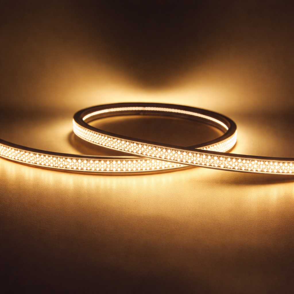 Honeycomb LED Neon Strip Light Silicone Diffused Waterproof Flexible Lighting