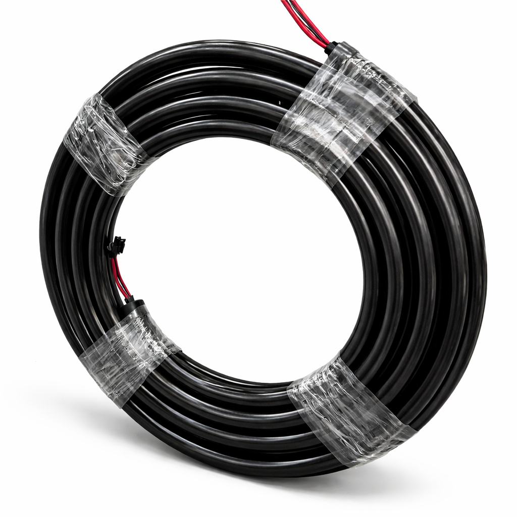 360 Degree Viewing D22 D25 D30 Black Neon Tube White RGB RGBW Silicone LED Neon Light Strip 3000K 6000K